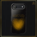Heart of Gold — Black & Gold Meant Tough Phone Case