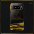 Ocean Sky — Black & Gold Meant Tough Phone Case