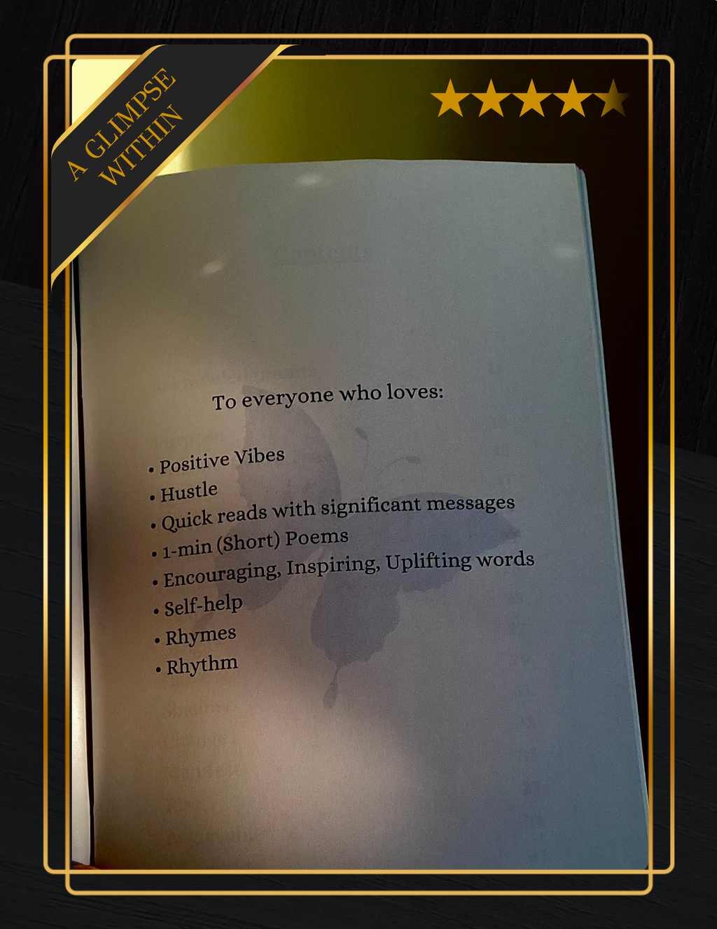 18 by 18: The collection of messages in a rhythm