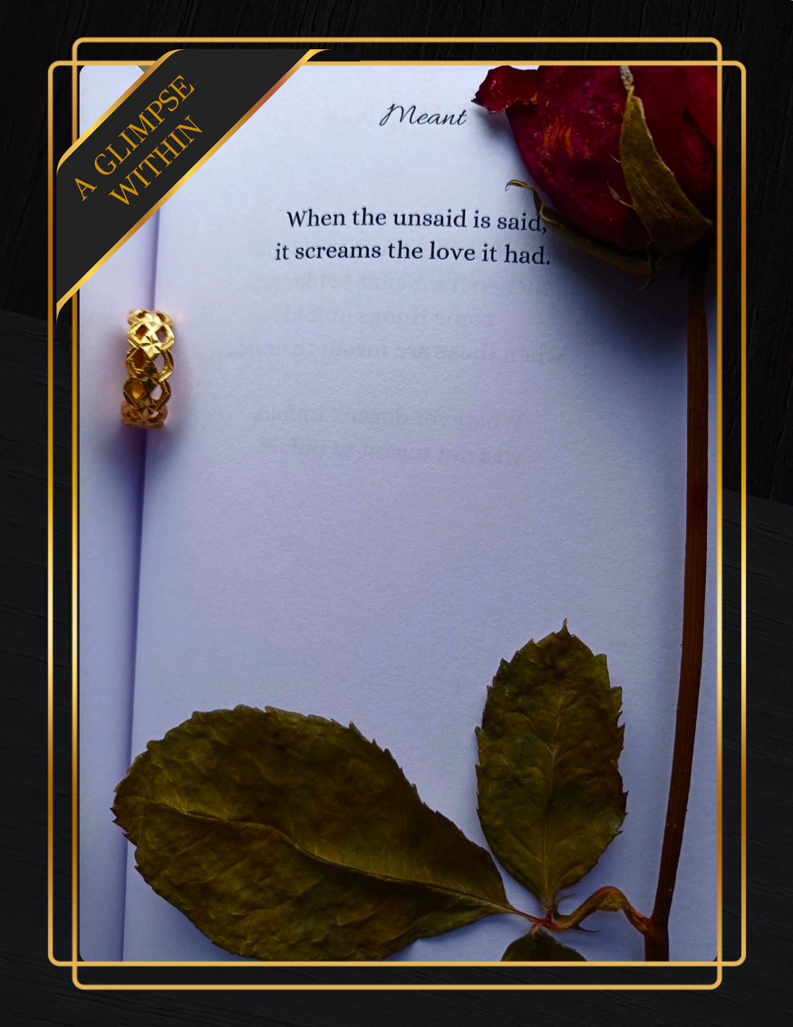 Meant (Destiny & Meaning)