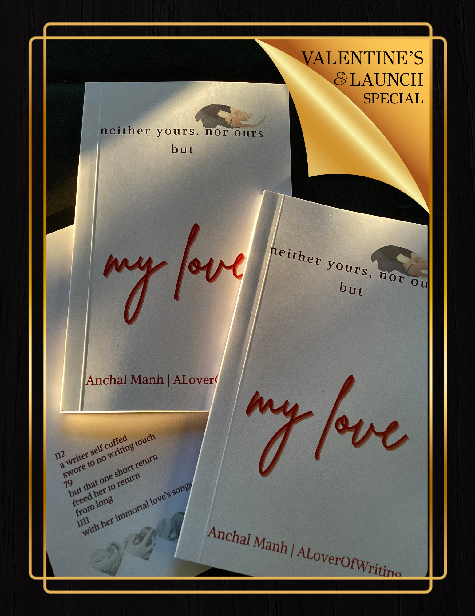 neither yours, nor ours but my love